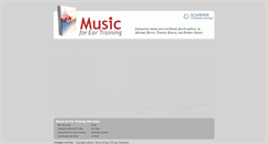 Desktop Screenshot of musicforeartraining.com