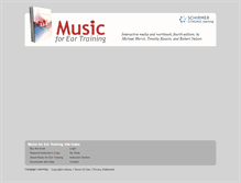 Tablet Screenshot of musicforeartraining.com